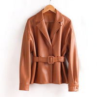 MARIA™ GENUINE LEATHER JACKET