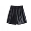 SOLANA LEATHER SKIRT