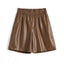 SOLANA LEATHER SKIRT