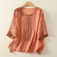 SANDY LINEN BLOUSE