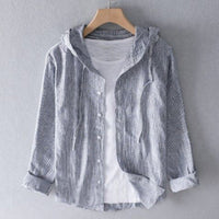 NOVA LINEN HOODIE